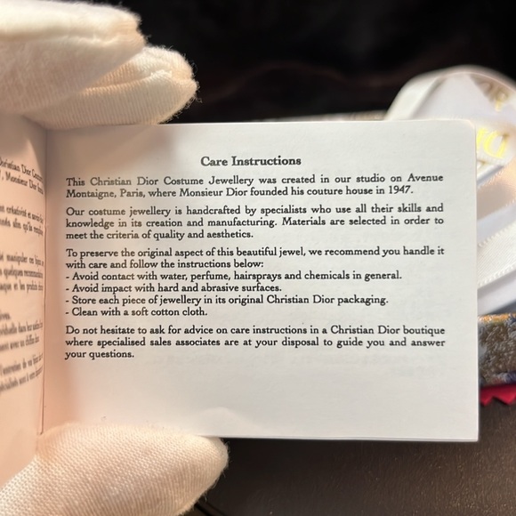 Dior costume Jewelry Ring in Goldtone S (6) - Picture 5 of 15